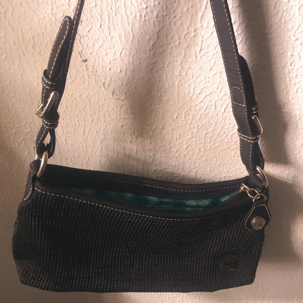 The SAK crochet purse